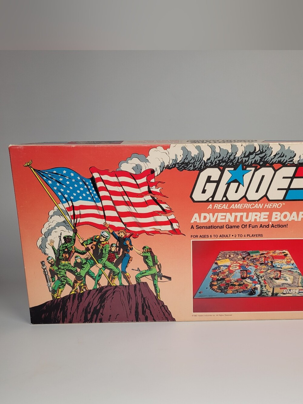 Vintage 1982 GI JOE Adventure Board Game Hasbro Real American Hero Complete Set
